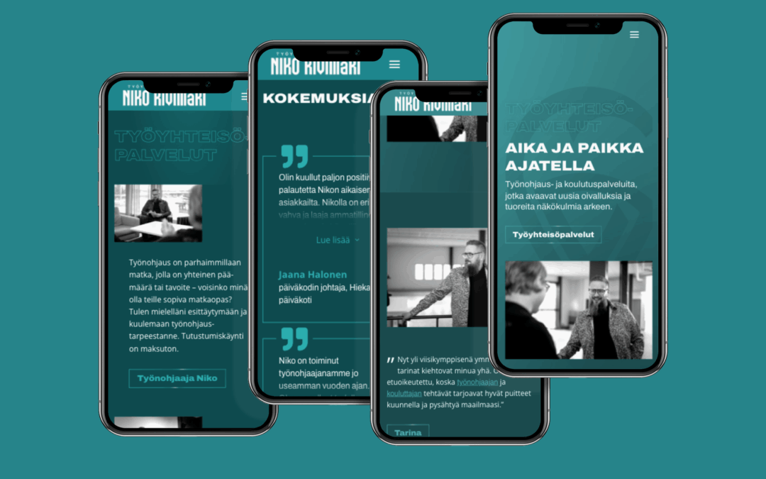 Työyhteisöpalvelut Niko Kivimäki Oy:n persoonalliset verkkosivut